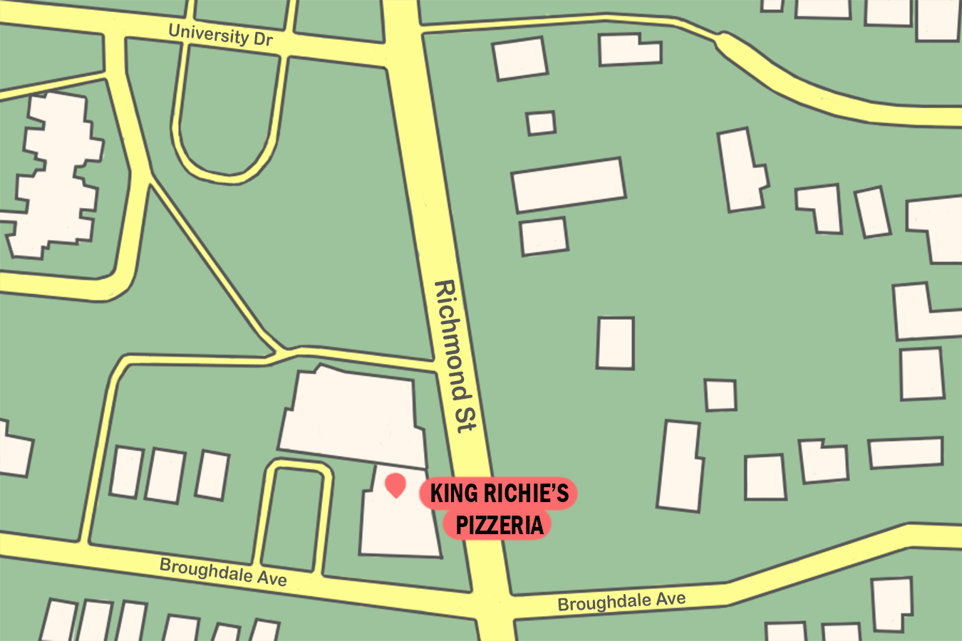Student neighbourhoods - Main Gates graphic